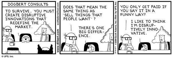 Dilbert y la Innovación Disruptiva